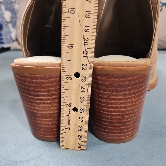 1. State Perforated Tan Ankle Booties - Picture 8 of 8